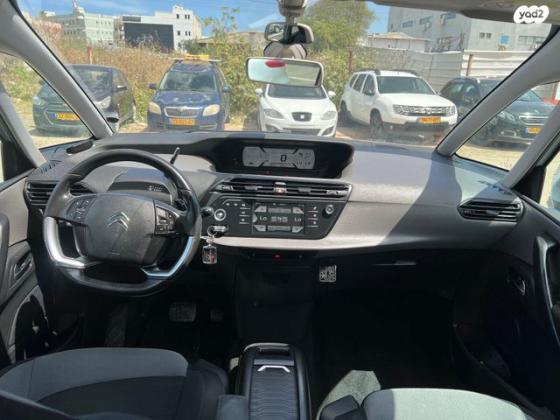 סיטרואן C4 פיקאסו Comfort PK אוט' קצר 5 מק' 1.6 (165 כ''ס) בנזין 2016 למכירה בחיפה