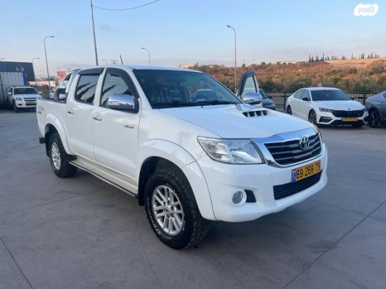 טויוטה היילקס ויגו 4X4 4X4 דאבל קבינה אוט' דיזל 3.0 (171 כ''ס) דיזל 2012 למכירה בג'דידה מכר