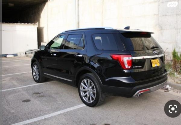 פורד אקספלורר 4X4 Limited Premium אוט' 7 מק' 3.5 (290 כ''ס) בנזין 2017 למכירה בדאלית אל כרמל