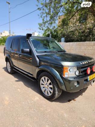 לנד רובר דיסקברי 3 4X4 HSE אוט' דיזל 7 מק' 2.7 (190 כ''ס) דיזל 2007 למכירה בירושלים