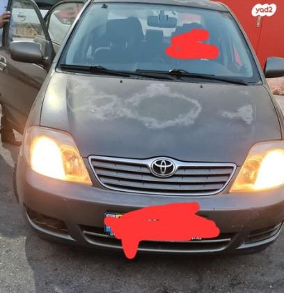 טויוטה קורולה Sun אוט' 1.6 (110 כ''ס) בנזין 2005 למכירה בנתיבות