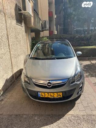 אופל קורסה Enjoy אוט' 5 דל' 1.4 (100 כ"ס) [2010-2015] בנזין 2015 למכירה בכפר סבא