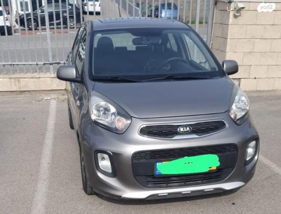 קיה פיקנטו Top אוט' + חלון גג מקורי 1.2 (85 כ''ס) בנזין 2016 למכירה בשדרות