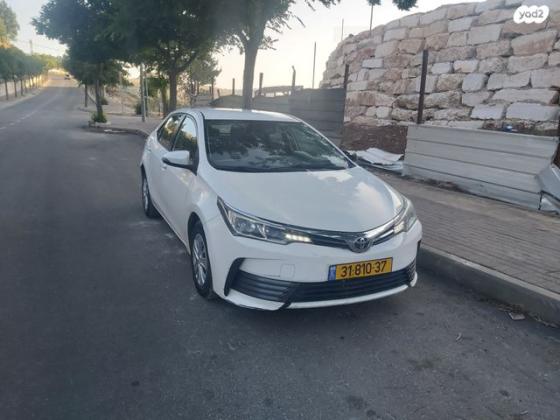 טויוטה קורולה Sun אוט' 1.6 (132 כ"ס) בנזין 2016 למכירה בירושלים