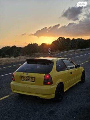 הונדה סיוויק קופה / הצ'בק S ידני 3 דל' 1.4 בנזין 1999 למכירה במג'דל שמס