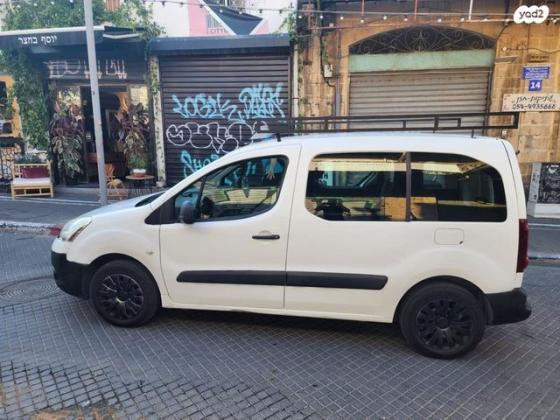 סיטרואן ברלינגו דור 2 (2008-2019) Comfort ידני דיזל 4 דל' 1.6 (75 כ"ס) דיזל 2015 למכירה בחולון