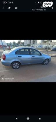 יונדאי אקסנט (עד 2012) GL אוט' 1.4 (97 כ''ס) בנזין 2010 למכירה בשדרות