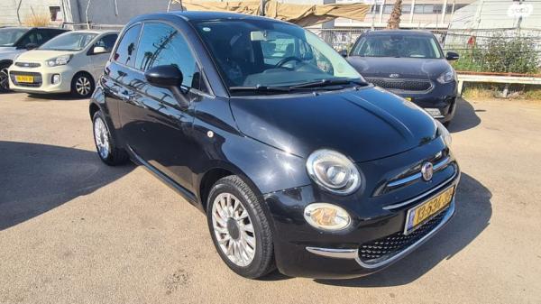 פיאט 500 Pop Star אוט' 1.2 (69 כ"ס) בנזין 2016 למכירה בחיפה