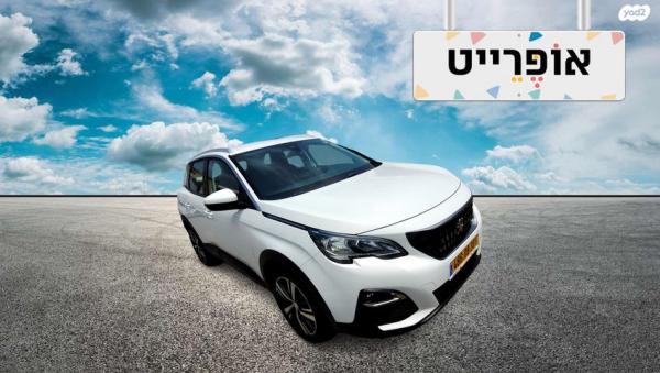 פיג'ו 3008 Active AS אוט' 1.2 (130 כ''ס) בנזין 2019 למכירה ב