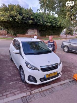 פיג'ו 108 Active רובוטית 1.0 (69 כ''ס) בנזין 2017 למכירה בטירת כרמל