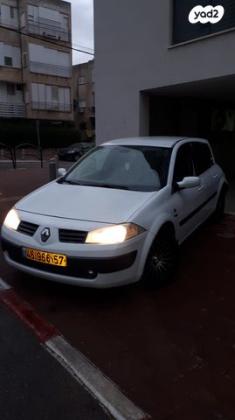 רנו מגאן דור 2 (2004-2010) PR אוט' 4 דל' 1.6 (115 כ''ס) בנזין 2004 למכירה ברמת גן