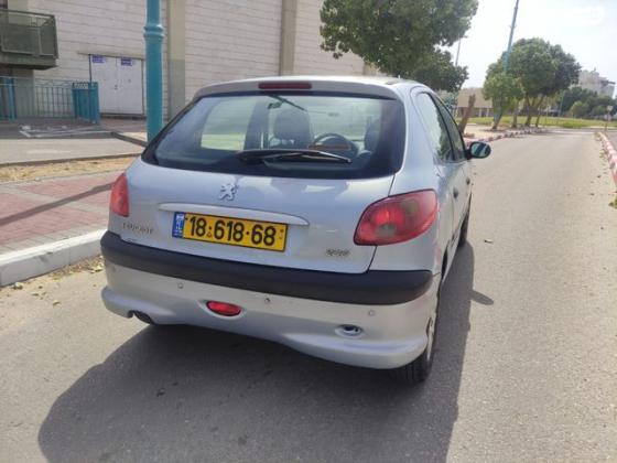 פיג'ו 206 One Line PK אוט' 1.6 (110 כ''ס) בנזין 2008 למכירה ברמלה