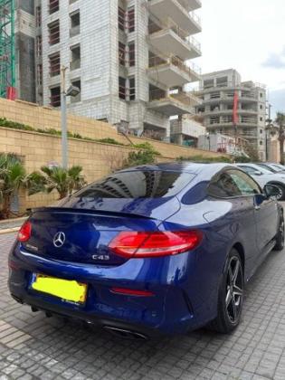 מרצדס C-Class קופה / קבריולט 4X4 C43 AMG 4MATIC 23P קופה אוט' 3.0 (367 כ"ס) בנזין 2017 למכירה בבת ים