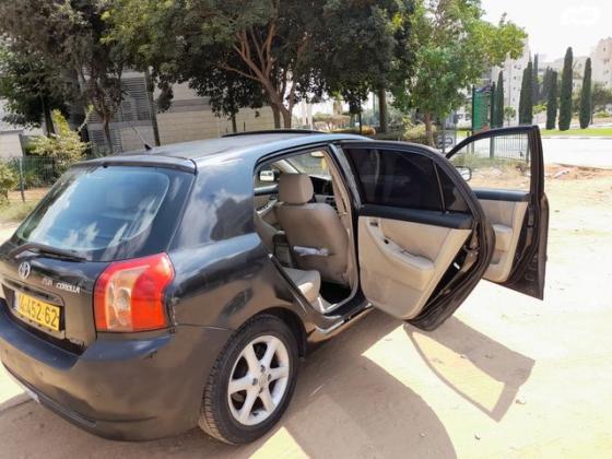 טויוטה קורולה RUN-X Luxury אוט' 1.6 (110 כ"ס) בנזין 2007 למכירה בנתניה