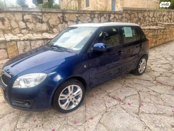 סקודה פאביה Sport אוט' 1.6 (105 כ''ס) בנזין 2009 למכירה בירושלים