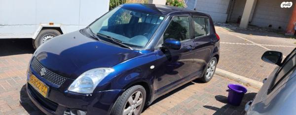 סוזוקי סוויפט GLX אוט' 1.5 (101 כ''ס) בנזין 2008 למכירה בקרית מוצקין