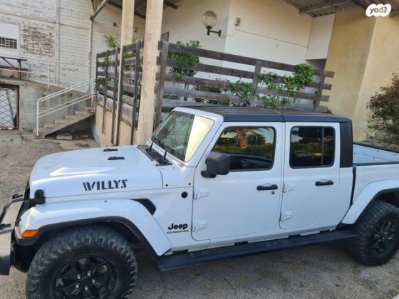 ג'יפ / Jeep גלדיאטור 4X4 Willys דאבל קבינה אוט' 3.6 (285 כ''ס) בנזין 2021 למכירה בגאליה
