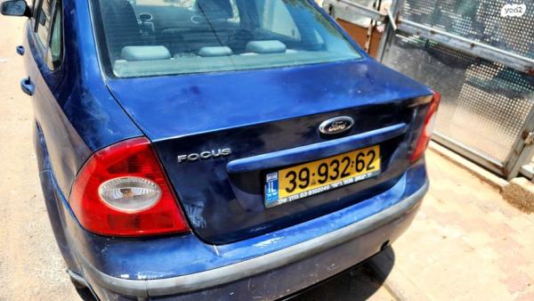 פורד פוקוס Trend סדאן אוט' 1.6 (100 כ''ס) בנזין 2007 למכירה בפתח תקווה