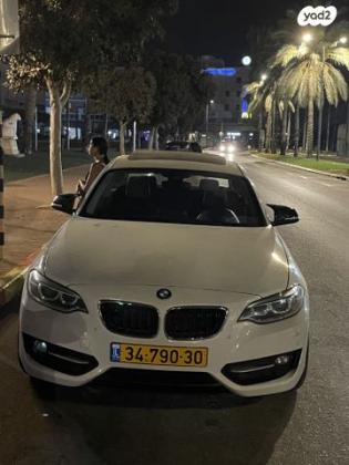 ב.מ.וו סדרה 2 220I Luxury קופה אוט' 2.0 (184 כ''ס) בנזין 2017 למכירה בנס ציונה
