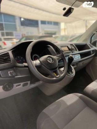 פולקסווגן טרנספורטר מסחרי/נוסעים Delivery Van ארוך ידני דיזל 2-3 מק' 2.0 (102 כ''ס) דיזל 2019 למכירה בראשון לציון