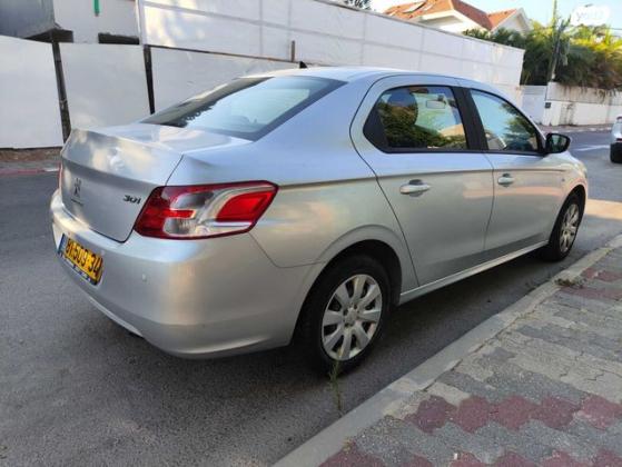 פיג'ו 301 Active רובוטית 1.2 (82 כ"ס) בנזין 2015 למכירה בהרצלי