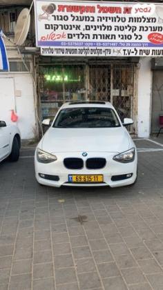 ב.מ.וו סדרה 1 116I Luxury אוט' 5 דל' 1.6 (136 כ''ס) בנזין 2014 למכירה בתל אביב יפו