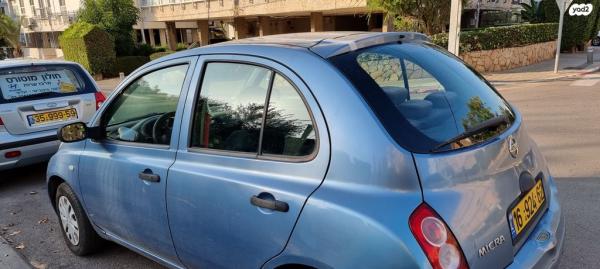 ניסאן מיקרה Visia אוט' 1.4 (88 כ''ס) בנזין 2007 למכירה בבת ים