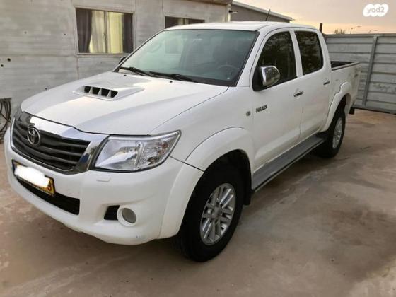 טויוטה היילקס ויגו 4X4 4X4 דאבל קבינה אוט' דיזל 3.0 (171 כ''ס) דיזל 2012 למכירה בבאר שבע