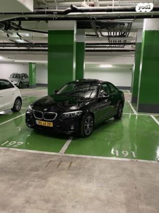ב.מ.וו סדרה 2 218I Sport קופה אוט' 1.5 (136 כ''ס) בנזין 2018 למכירה בפתח תקווה