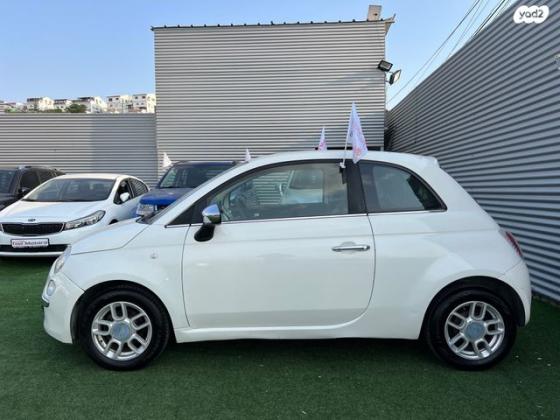 פיאט 500 My Pop דואולוג'יק 1.2 (69 כ"ס) בנזין 2015 למכירה בחיפה