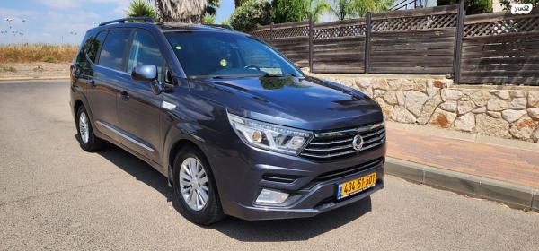 סאנגיונג רודיוס DLX אוט' דיזל 7 מק' 2.2 (178 כ"ס) דיזל 2019 למכירה בטבריה