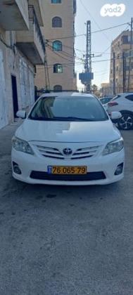 טויוטה קורולה Sun Plus 4 אוט' 1.6 (124 כ''ס) בנזין 2012 למכירה בבית חנניה