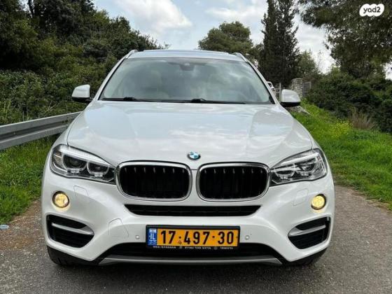 ב.מ.וו X6 4X4 XDRIVE30D Sport אוט' דיזל 3.0 (258 כ''ס) דיזל 2016 למכירה בנצרת