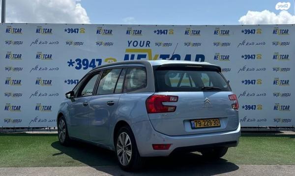 סיטרואן C4 פיקאסו Exclusive אוט' 7 מק' 1.6 (165 כ''ס) בנזין 2014 למכירה בחיפה