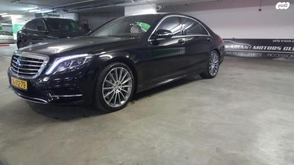 מרצדס S-Class S500E AMG הייבריד אוט' 3.0 (442 כ"ס) היברידי חשמל / בנזין 2017 למכירה בשרשרת