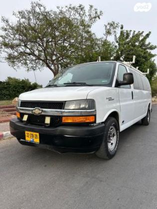 שברולט סוואנה ארוך אוט' דיזל + חלונות 6.6 (240 כ''ס) דיזל 2016 למכירה בחולון