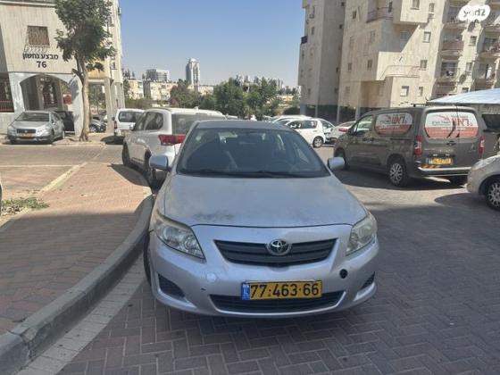 טויוטה קורולה Sun רובוטית 1.6 (124 כ"ס) בנזין 2008 למכירה בבאר שבע