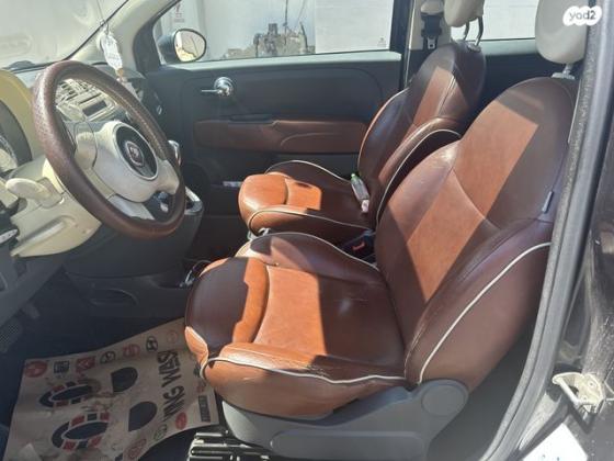 פיאט 500 Lounge רובוטית 1.4 (100 כ''ס) בנזין 2011 למכירה בעפולה