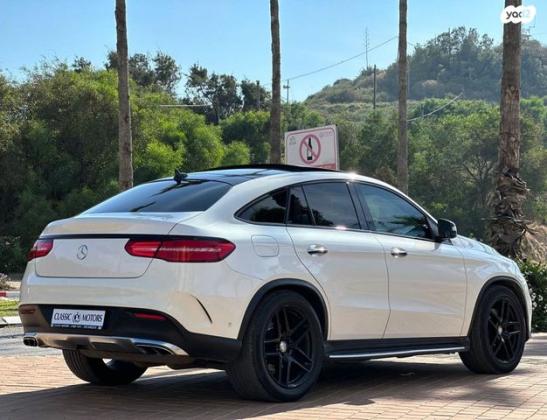 מרצדס GLE קופה 4X4 GLE450 4MATIC AMG Coupe אוט' 3.0 (367 כ''ס) בנזין 2016 למכירה בראשון לציון
