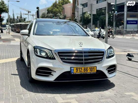מרצדס S-Class S560E Long Ult Ess AMG הייבריד אוט' 3.0 (367 כ''ס) היברידי חשמל / בנזין 2019 למכירה בתל אביב יפו