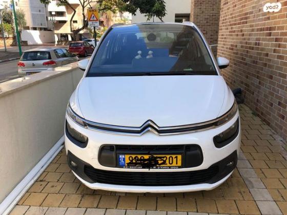 סיטרואן C4 פיקאסו ComfortPK BlueHdi אוט' דיזל 5 מ' קצר 1.6(120 כ''ס) דיזל 2017 למכירה בפתח תקווה
