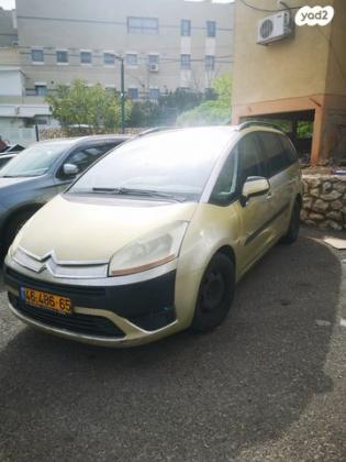 סיטרואן C4 פיקאסו SX Pack רובוטית 7 מק' 2.0 (143 כ''ס) בנזין 2008 למכירה בצפת