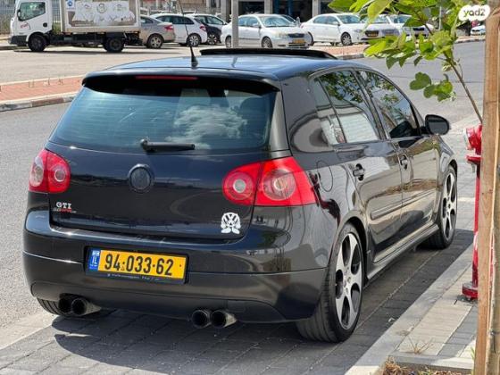 פולקסווגן גולף GTI ידני 5 דל' 2.0 (200 כ''ס) בנזין 2008 למכירה בירושלים