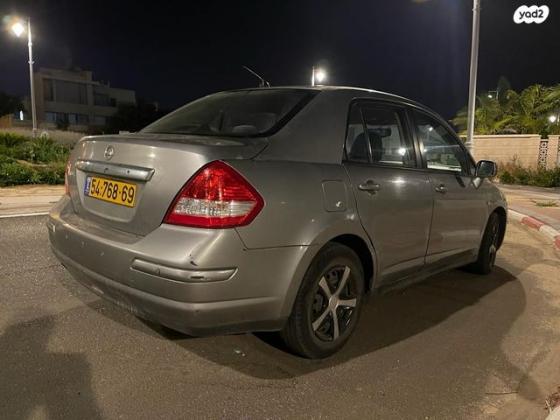 ניסאן טידה Business אוט' סדאן 1.6 (110 כ''ס) בנזין 2009 למכירה באשקלון