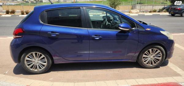 פיג'ו 208 Active Pro אוט' 1.2 (110 כ"ס) בנזין 2016 למכירה בבאר שבע