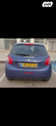 פיג'ו 208 Active ידני 1.2 (82 כ"ס) בנזין 2016 למכירה באשדוד