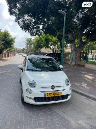 פיאט 500 Pop Star אוט' 1.2 (69 כ"ס) בנזין 2019 למכירה בהרצליה