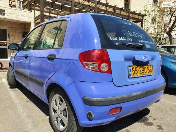 יונדאי גטס GL אוט' 1.3 (82 כ''ס) בנזין 2004 למכירה בביתר עילית