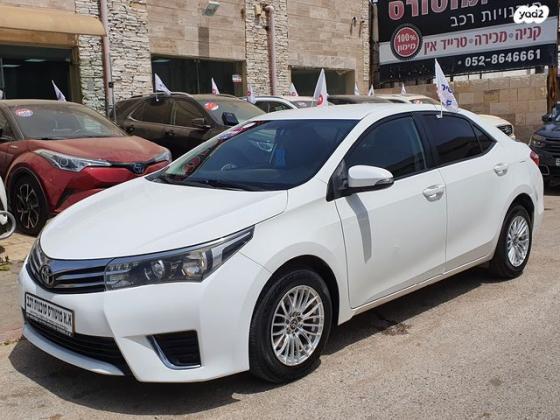 טויוטה קורולה Sun אוט' 1.6 (132 כ"ס) בנזין 2015 למכירה בנתניה