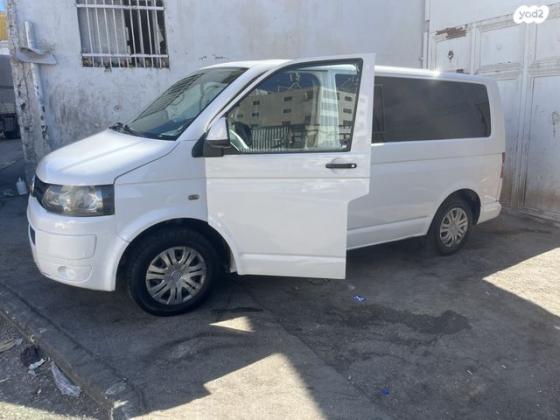 פולקסווגן טרנספורטר מסחרי/נוסעים Delivery Van קצר ידני דיזל 2.0 (84 כ''ס) דיזל 2011 למכירה בירושלים
